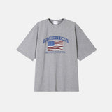 LMN Rave America Printed Oversized Short Sleeve T-Shirt (3 colors)