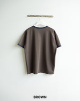 リーグプリントリンガー半袖Tシャツ