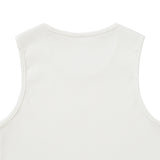 Ake Studded Sleeveless White