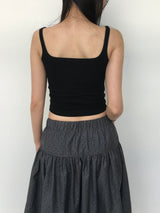 Ronnie Layered Button Top Sleeveless (3c)