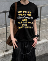 Broden Lettering Printed Short Sleeve