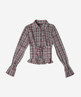 バタフライスプレータージップアップ #ベージュ　(FLEECE LINED)