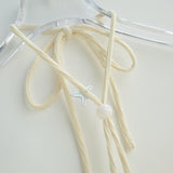 Lovi Shirring Halter Top
