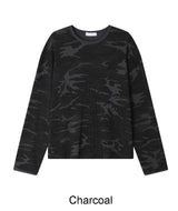 フレンカモワッフル長袖Tシャツ
