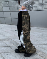 ラインプリンティングパンツ (2colors)