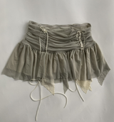 Pererere ribbon strap skirt