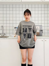 VENTIQUE Pigment Dark Angel T-shirt 3color