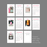 oab 2026 desk calendar