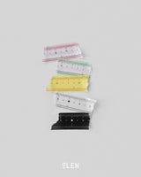 Alphabet Ruler Washi Tape (5Colors)