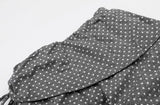 Riven Dot Wrap Flare Pants