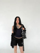 SHIRRING BOLERO