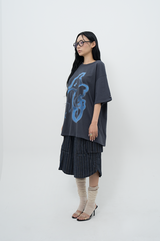シーホースボクシーTシャツ_チャコール