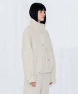 DRAWSTRING TRACK JACKET