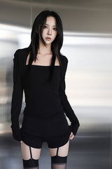 Fair Bolero Shirring Sleeves