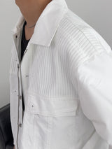ED Evil Mix Trucker Snap Jacket (2C)