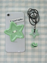 [STAR] Loppy necklace (Green)