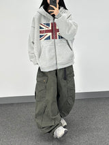 buckle pigment cargo pants