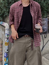 ウエスタン チェック ロングスリーブシャツ 2C
