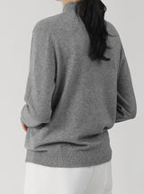 Basic Blan Half-Neck Knit