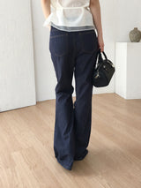 Stay blue bootcut denim