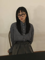 hei pleats midi skirt (2color)