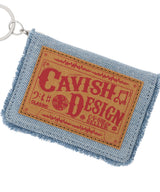 RAWCUT WASHED DENIM WALLET BLUE(CV2EFUAB61A)
