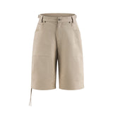 (DUC) 2Way ZipOff Biker Pants Beige