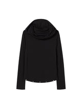 STUD HOODIE (BLACK)