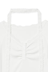 レースscTシャツ (white)