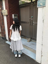 デンバーフリルシャツ