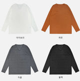 [F/W] ゴルジVネックニットスリーブス(4color)