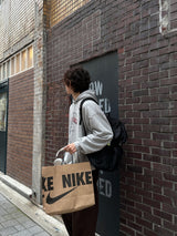 LMN Rio Black Air Oversized-Fit Hoodie (Gray)