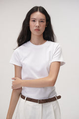 Round half T (Ivory)