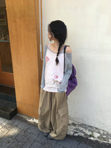 Flower Raglan T-Shirt