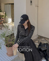 【MADE】ストライプ長袖Tシャツ
