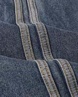 DRASLOW TRACK WIDE DENIM PANTS