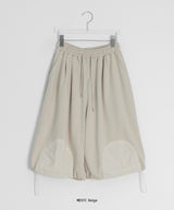 [unisex] Hiyo Nylon Patch Bermuda Pants