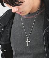 NN-105 Blackstone Cross Necklace