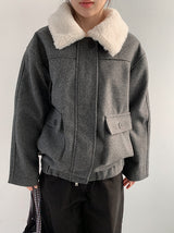 Pilance Quilted Fur Collar Jacket