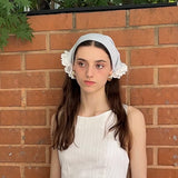 Blue Grey ST Hair Scarf