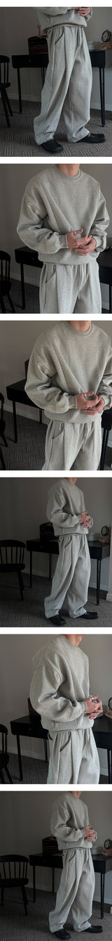 [Unisex] Dart hard cotton wide pants(2color)