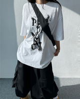 ビッグカーゴバミューダスウェットパンツ🤍🩶🖤💚🤎 - 5 カラーズ