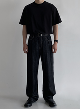 エッセンシャル セミオーバーフィット コットン ショートスリーブ Tシャツ