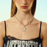 NO.496 SOLDIER TAG BALL CHAIN NECKLACE