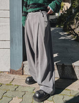 Light maxi wide slacks