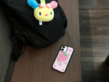 snow berry case - pink snow