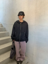 Janme ピーチファズ ワイドバンディングパンツ