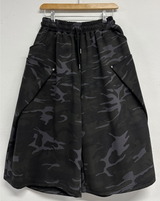 WINGS🪽 RIVET CAMOUFLAGE BERMUDA🩶💚💙🖤2COLOR