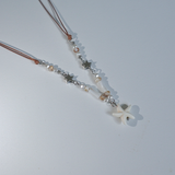 Surgical Steel Starfish Pearl necklace