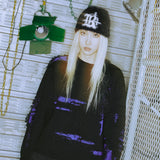 ROUGH DAMAGE KNIT